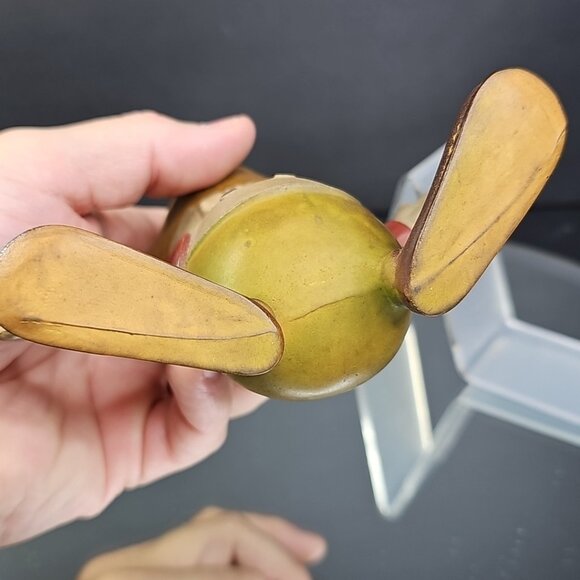 Vintage 1948 REMPEL “Froggy The gremlin” Rubber Squeaky Toy 5’’ USA Rare - Picture 9 of 10